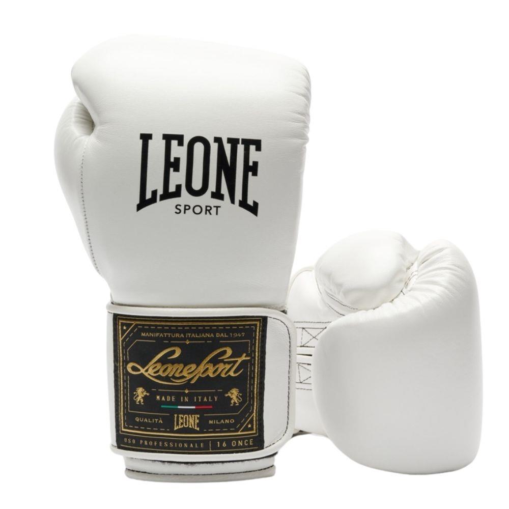Leone Orlando Classico Boxing Gloves - White-Leone 1947