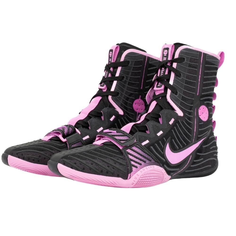 Nike Hyper KO 3 Boxing Boots - Black/Pink-Nike