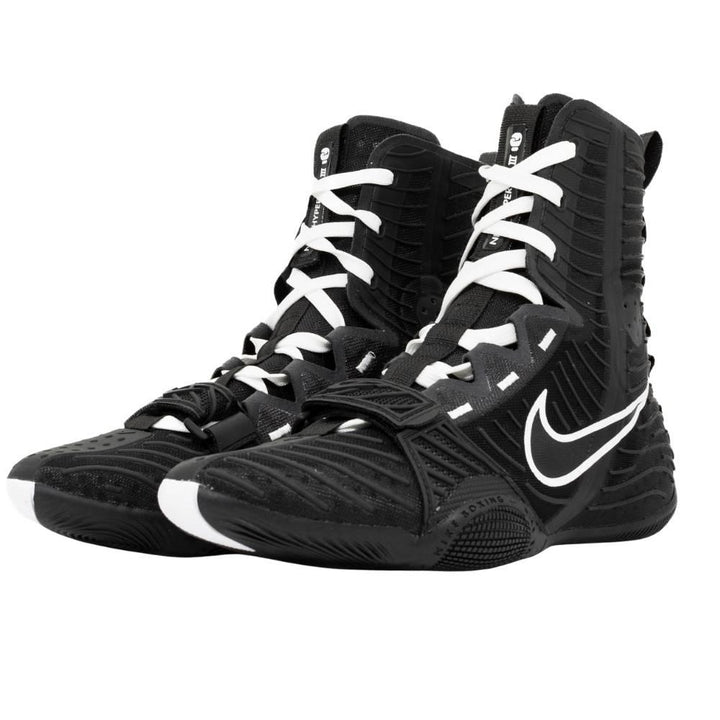 Nike Hyper KO 3 Boxing Boots - Black/White-Nike