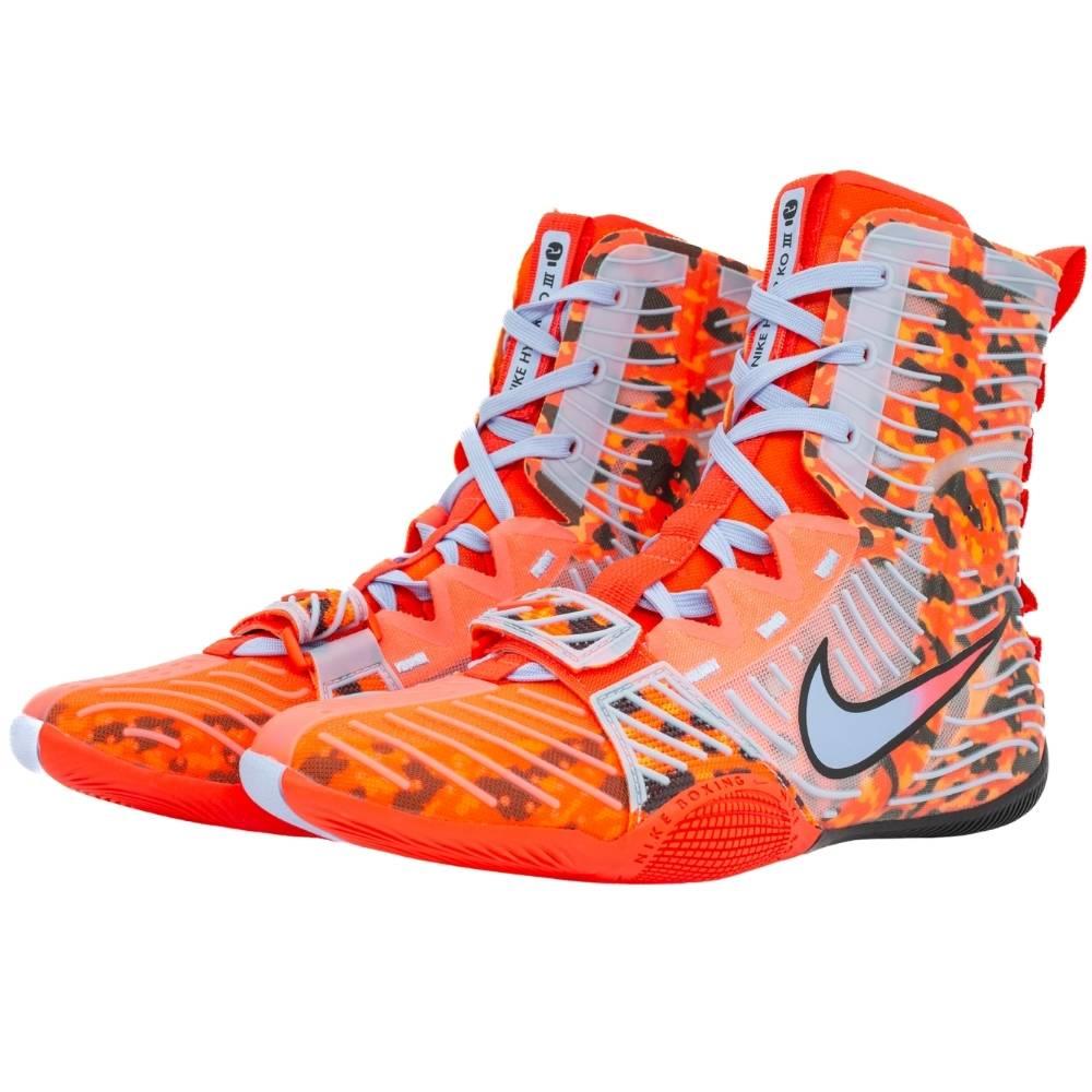 Nike Hyper KO 3 SE Boxing Boots - Black/Bright Crimson-Nike