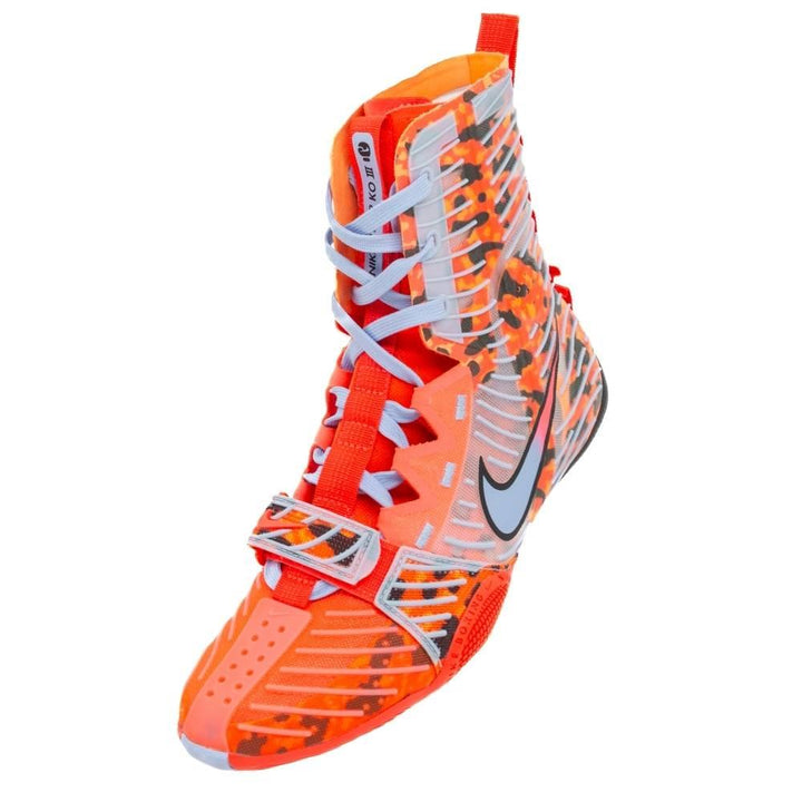 Nike Hyper KO 3 SE Boxing Boots - Black/Bright Crimson-Nike