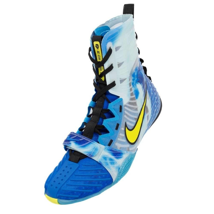 Nike Hyper KO 3 SE Boxing Boots - Blue/Yellow-Nike