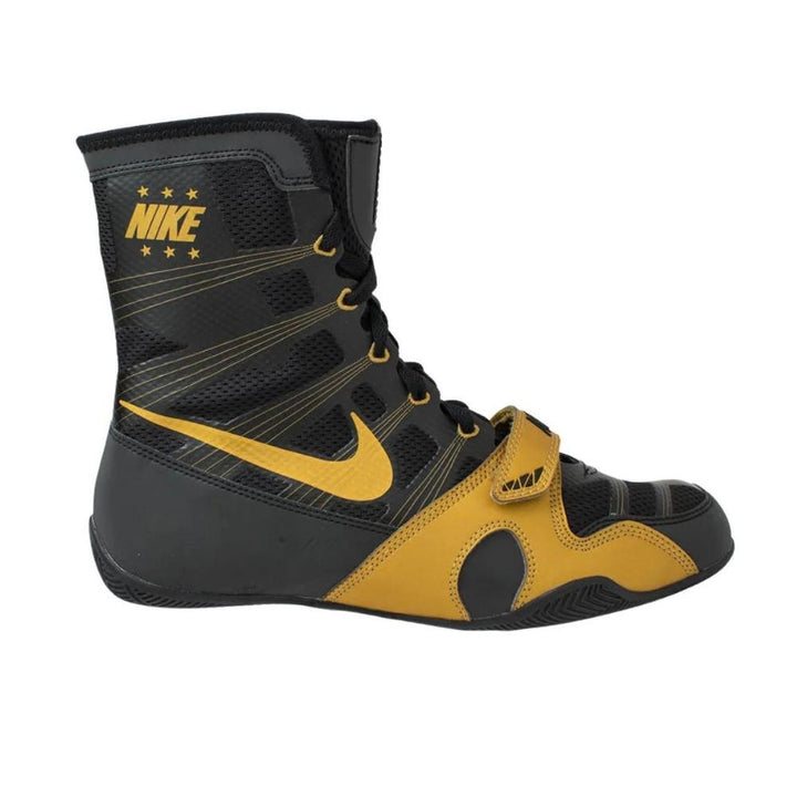 Nike Hyper KO Boxing Boots - Black/Gold-Nike