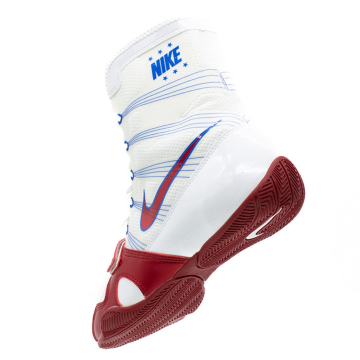 Pre Order - Nike Hyper KO Boxing Boots - White/Red-Nike