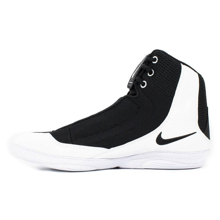 Nike Inflict 4 Wrestling Boots - Black/White-Nike