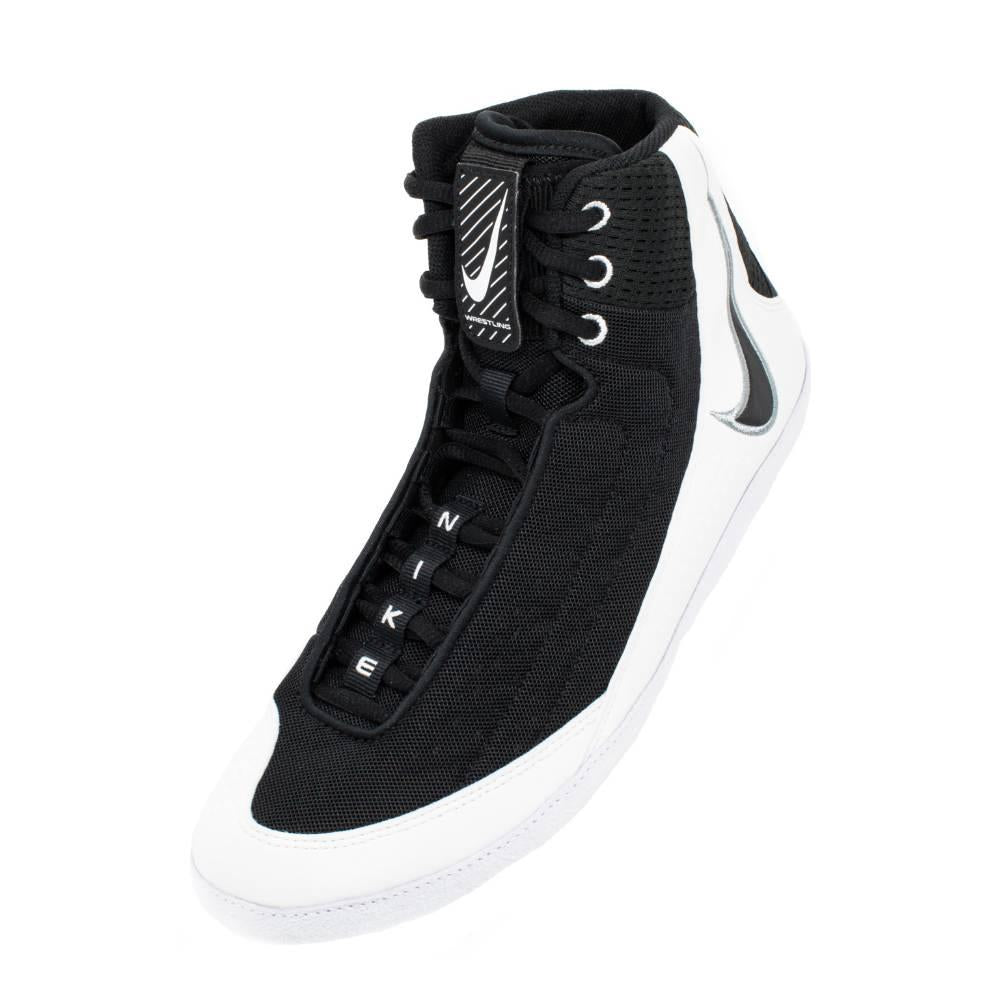 Nike Inflict 4 Wrestling Boots - Black/White-Nike