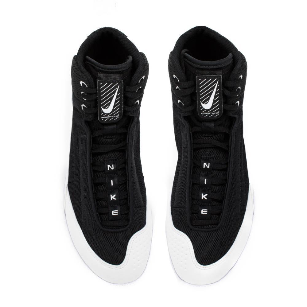 Nike Inflict 4 Wrestling Boots - Black/White-Nike