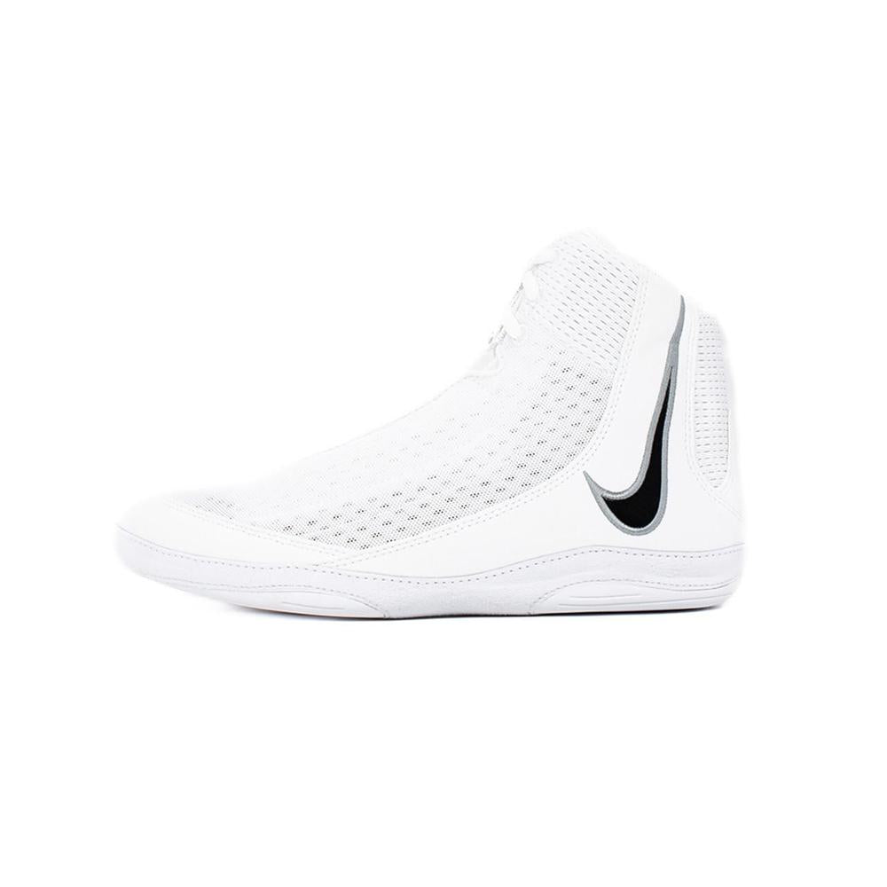 Nike Inflict 4 Wrestling Boots - White/White-Nike