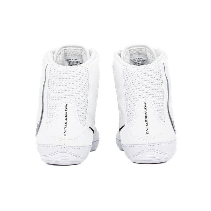 Nike Inflict 4 Wrestling Boots - White/White-Nike