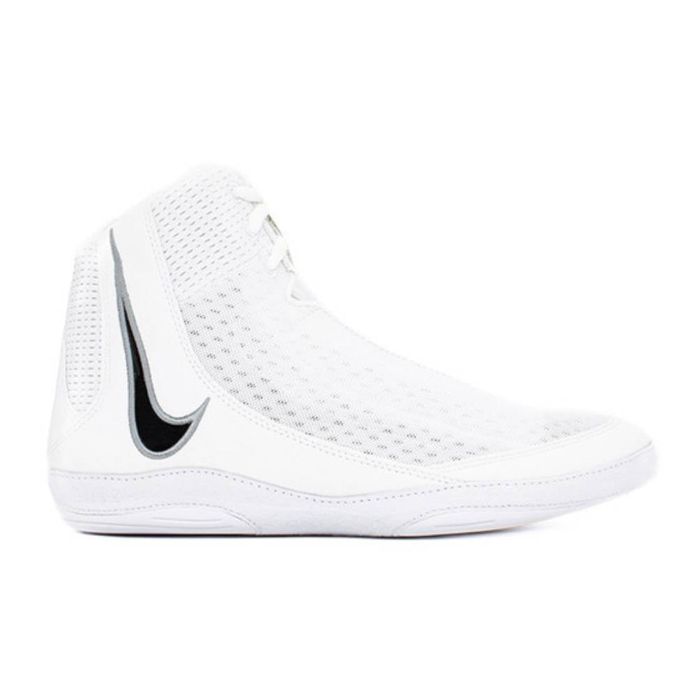 Nike Inflict 4 Wrestling Boots - White/White-Nike