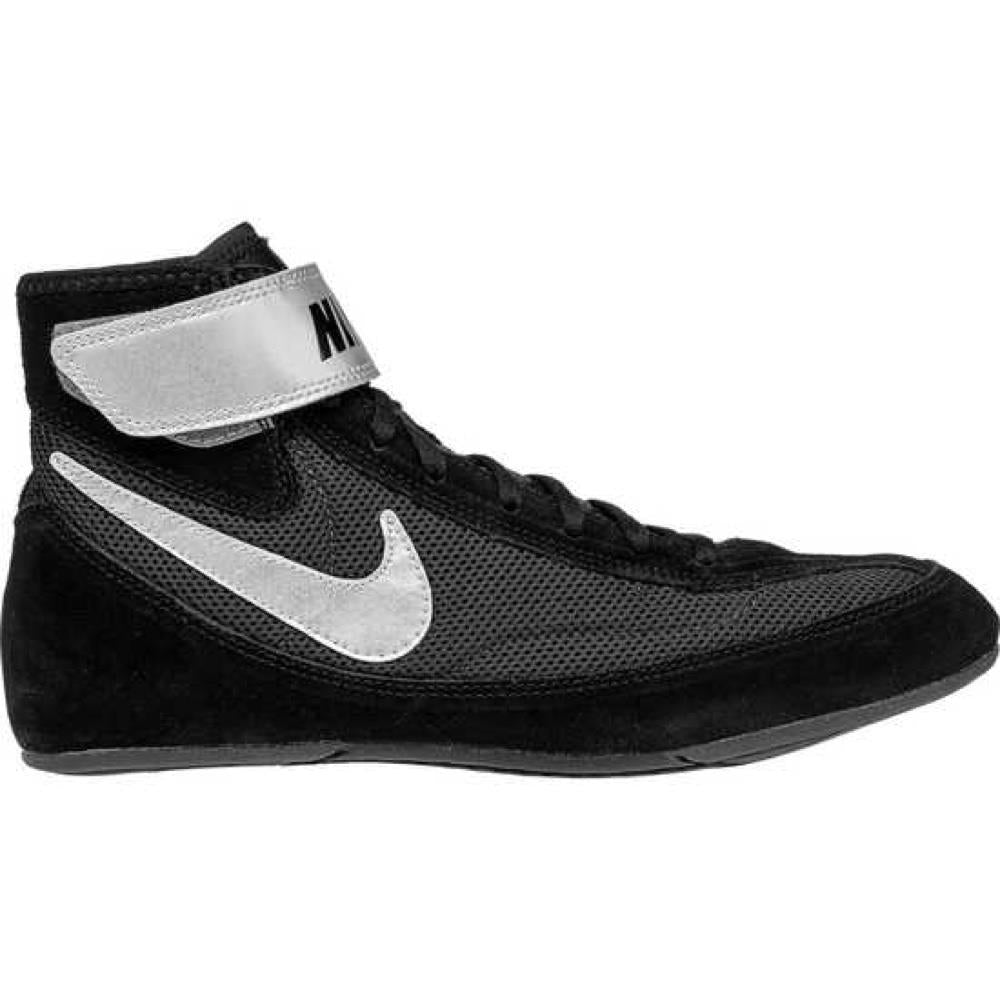 Nike Speedsweep Adult Wrestling Boots - Black/Silver