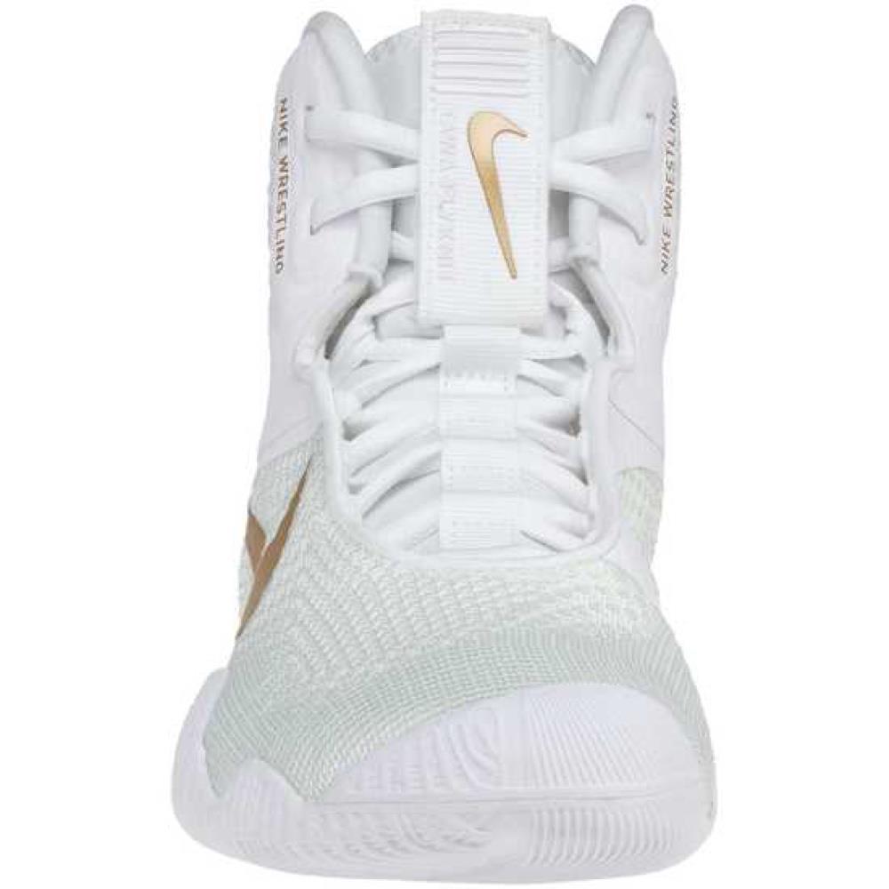 Nike Tawa Wrestling Boots - White/Gold-FEUK