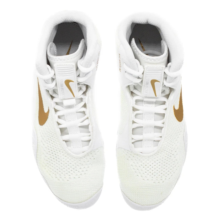 Nike Tawa Wrestling Boots - White/Gold-Nike