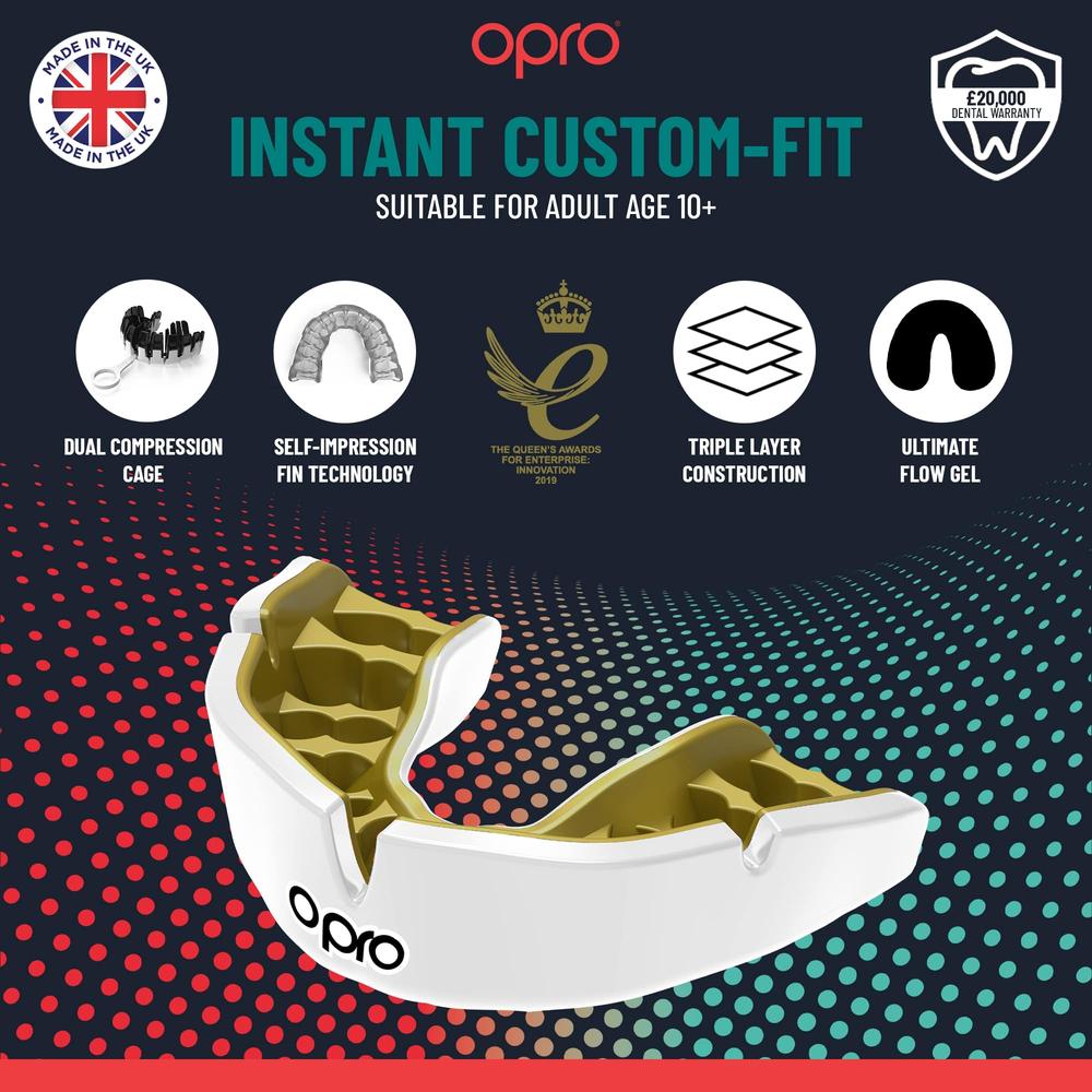 OPRO Instant Custom Self Fit Mouthguard-Opro