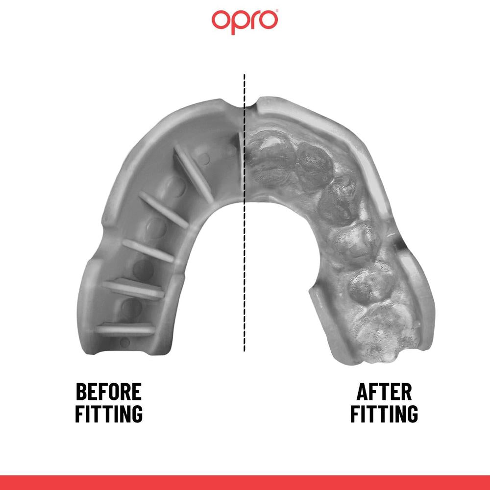 OPRO Self-Fit GEN5 Silver Mouthguard-Opro