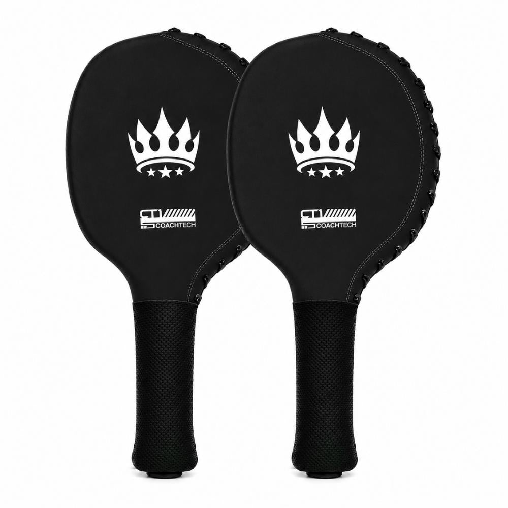 Playerz CoachTech Focus Paddles - Black-Playerz Boxing