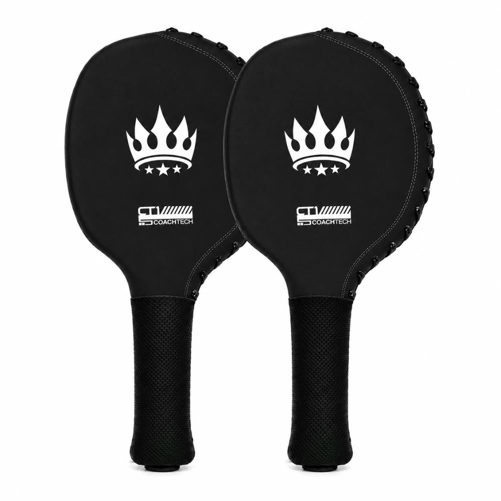 Playerz CoachTech Focus Paddles - Black-Playerz Boxing