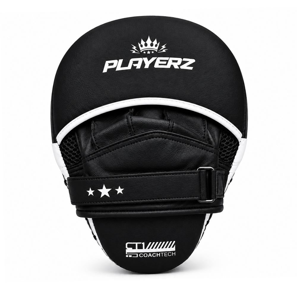 Playerz CoachTech Focus Pads - Black-Playerz Boxing