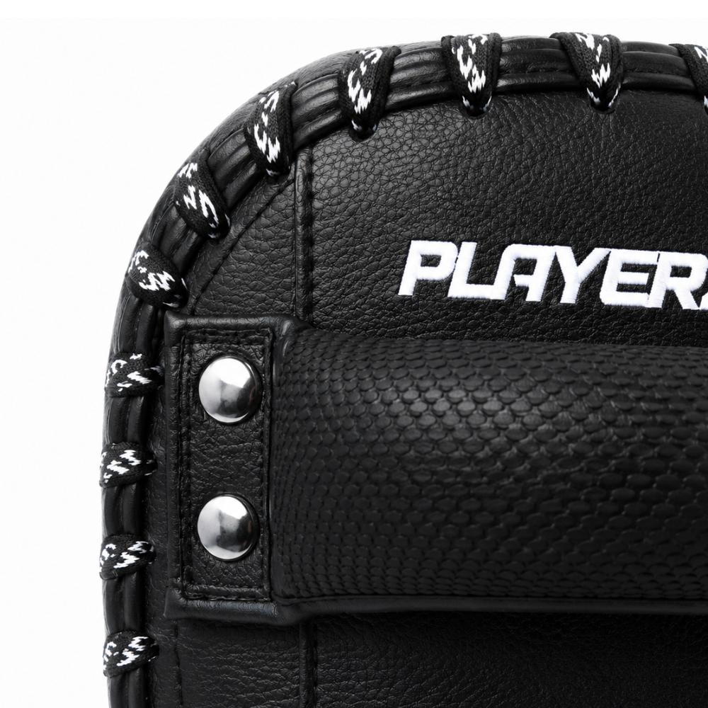 Playerz CoachTech Kick Pads - Black-Playerz Boxing