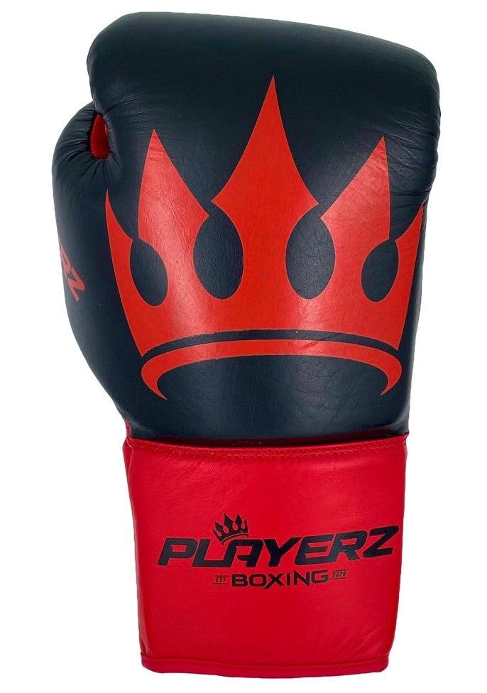 Playerz Crown Lace Up Boxing Gloves-FEUK