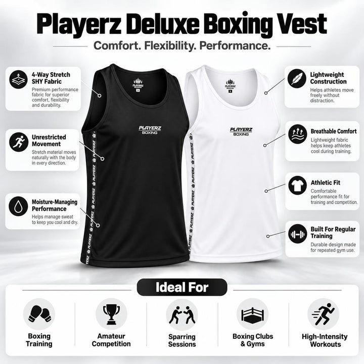 Playerz Deluxe Boxing Vest-Playerz Boxing