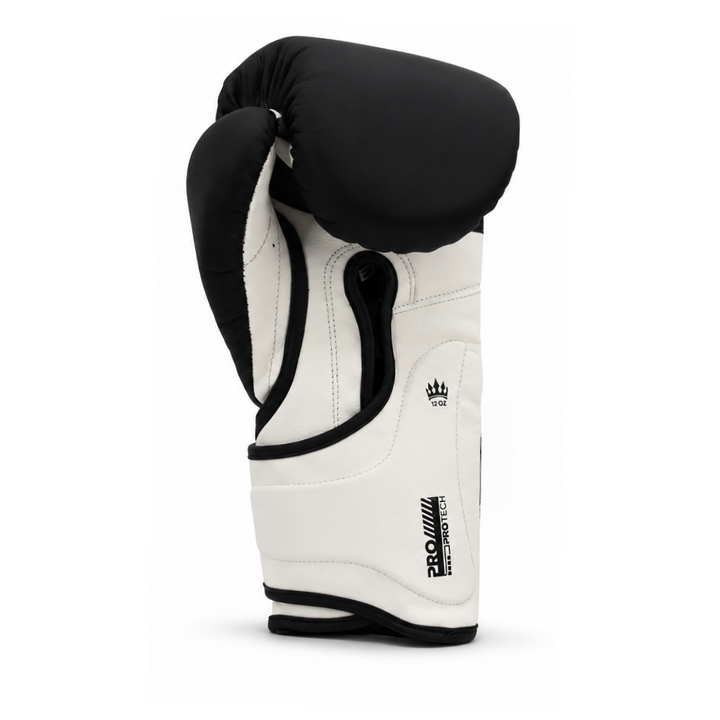 Playerz ProTech Boxing Gloves Velcro - Black-Playerz Boxing