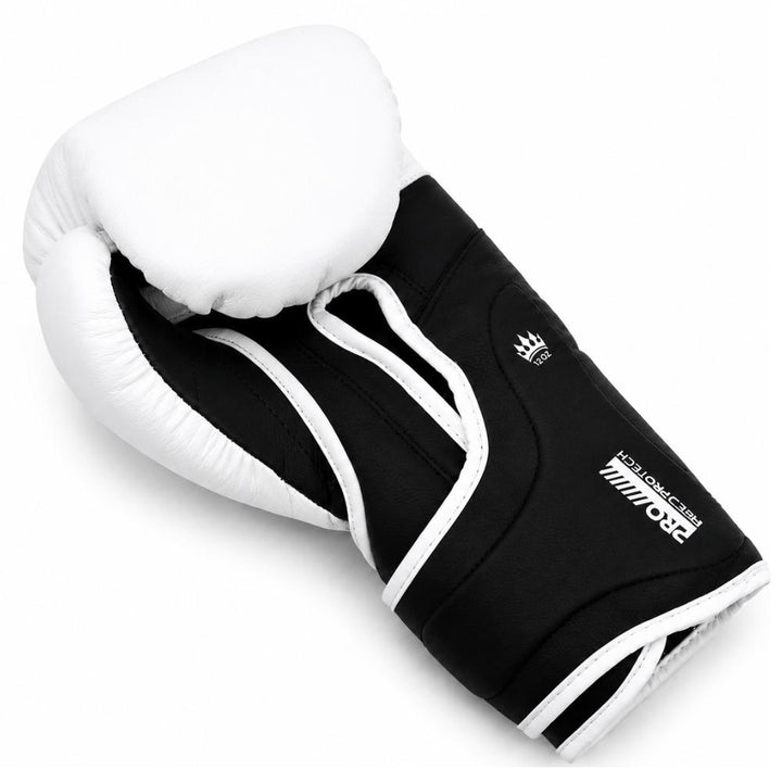Playerz ProTech Boxing Gloves - White-Playerz Boxing