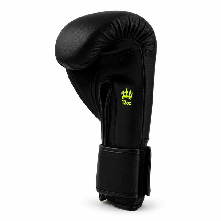Playerz SparTech Boxing Gloves - Black/Neon-Playerz Boxing