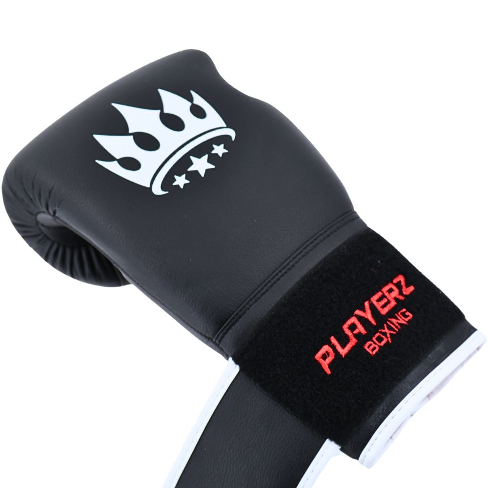 Playerz SparTech Boxing Set - Black-Playerz Boxing