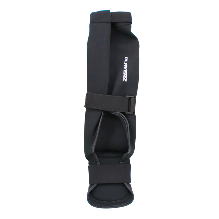 Playerz SparTech MMA Shin Guard - White/Black-Playerz Boxing