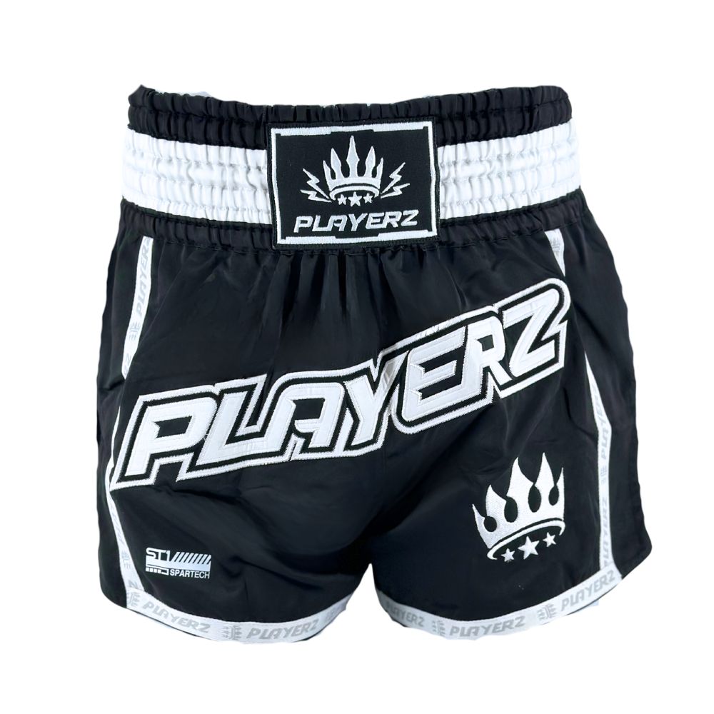 Playerz SparTech Muay Thai Shorts-Playerz Boxing