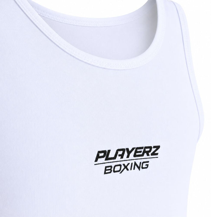 Playerz Stealth Boxing Set - White-Playerz Boxing
