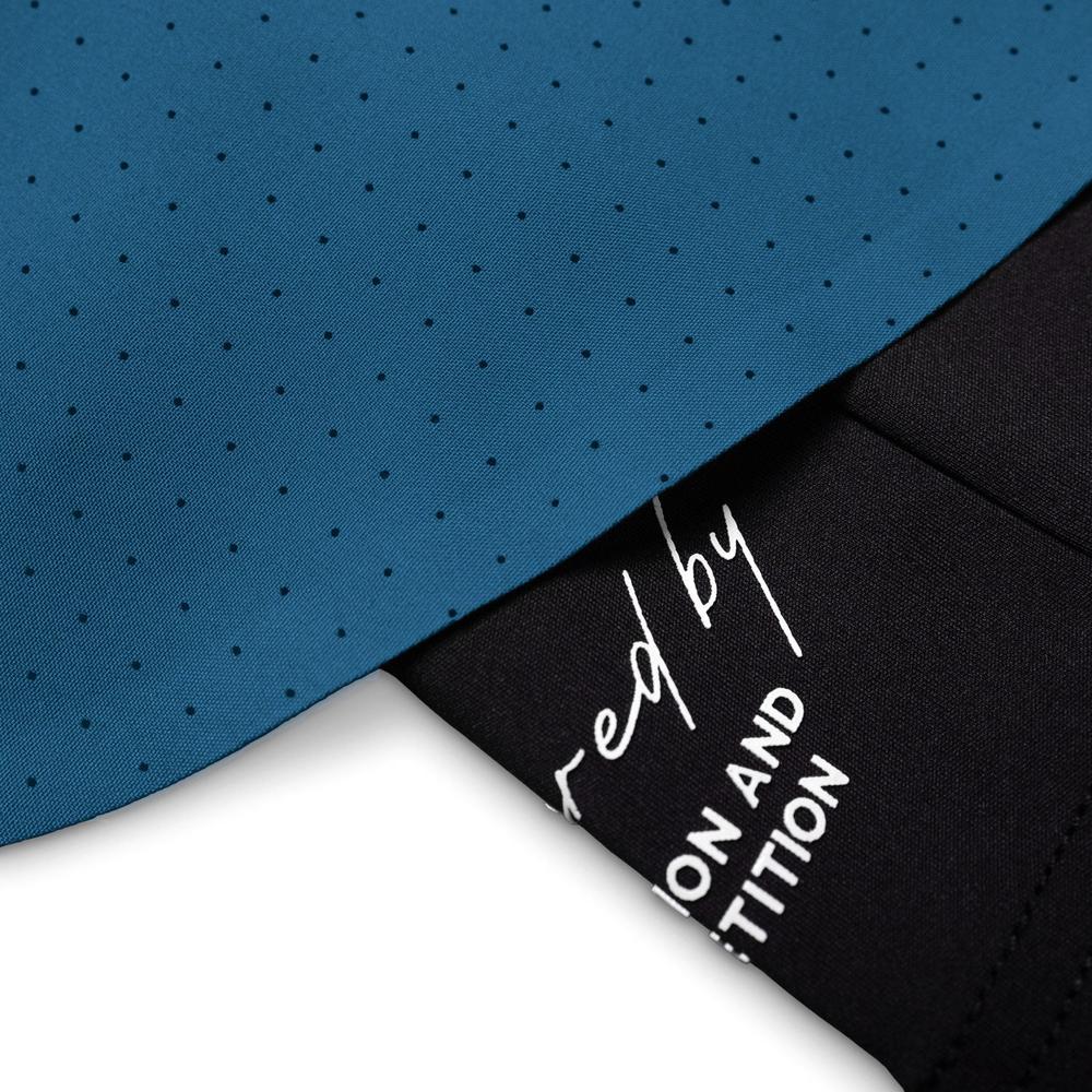Primo E.S.C. (Elite Strikers Club) Compression Shorts - Aegean Blue-Primo