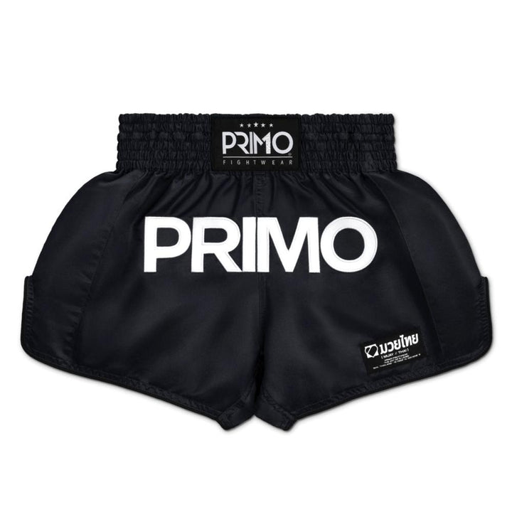 Primo Muay Thai Shorts - Mamba Series - Black-Primo