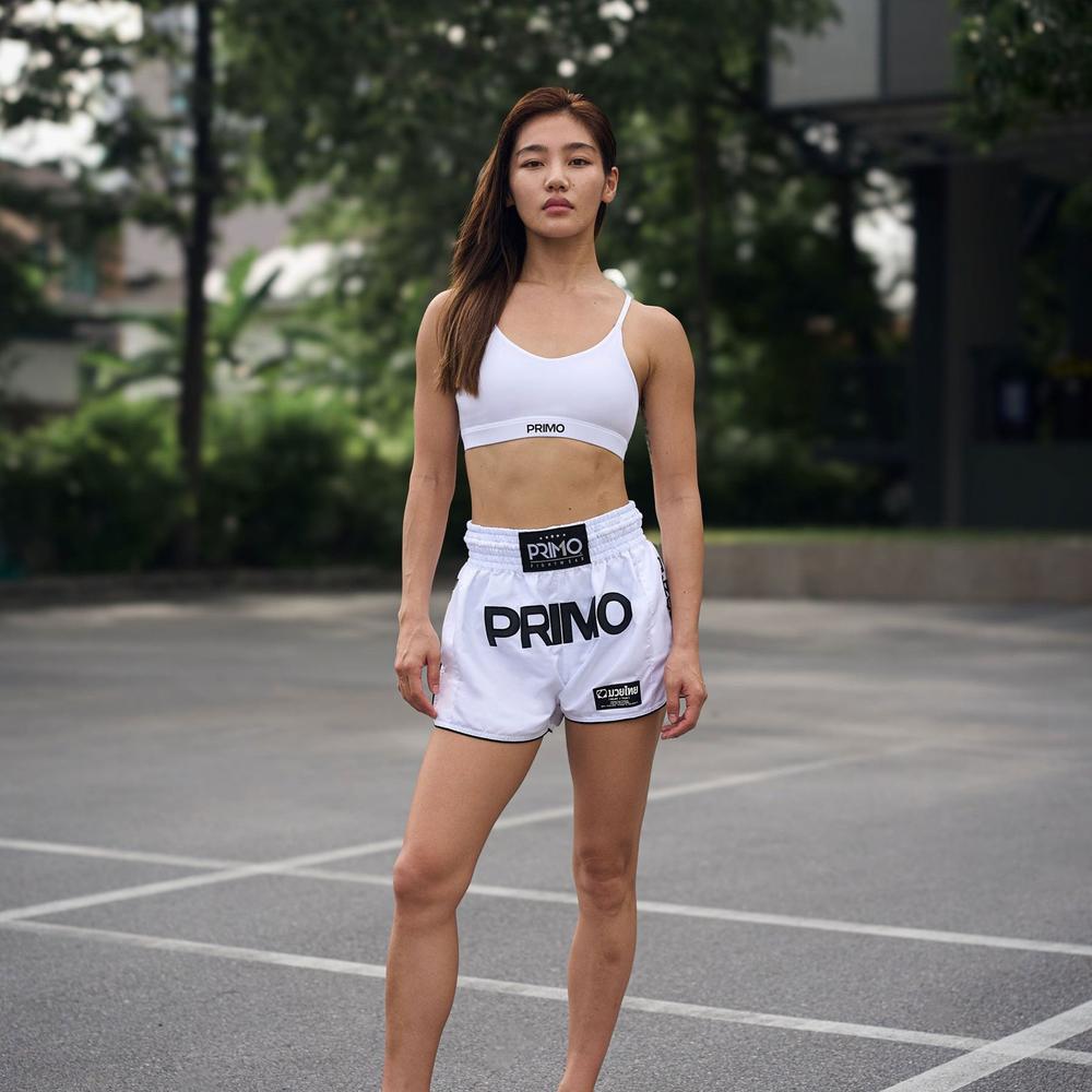Primo Sports Bra - Infinity - White-Primo