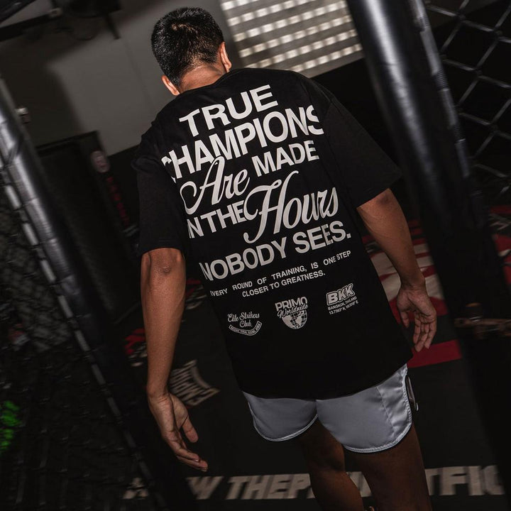 Primo T-Shirt - True Champions - Black-Primo