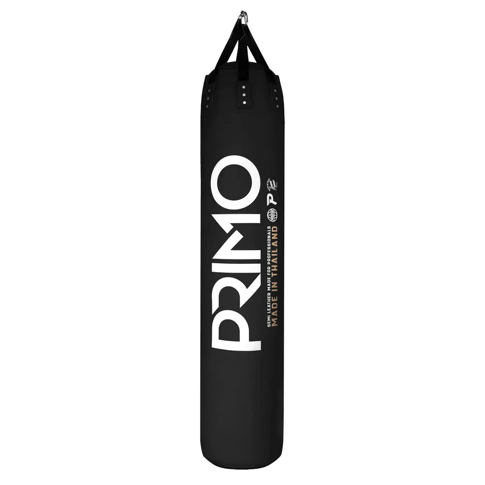 Primo Heavy Bag Semi Leather 45x120cm (UN-FILLED)-Fight Equipment UK