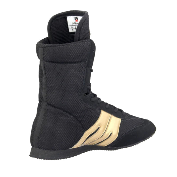Pro Box Classic Boxing Boot ‚Äì Black/Gold-Pro Box