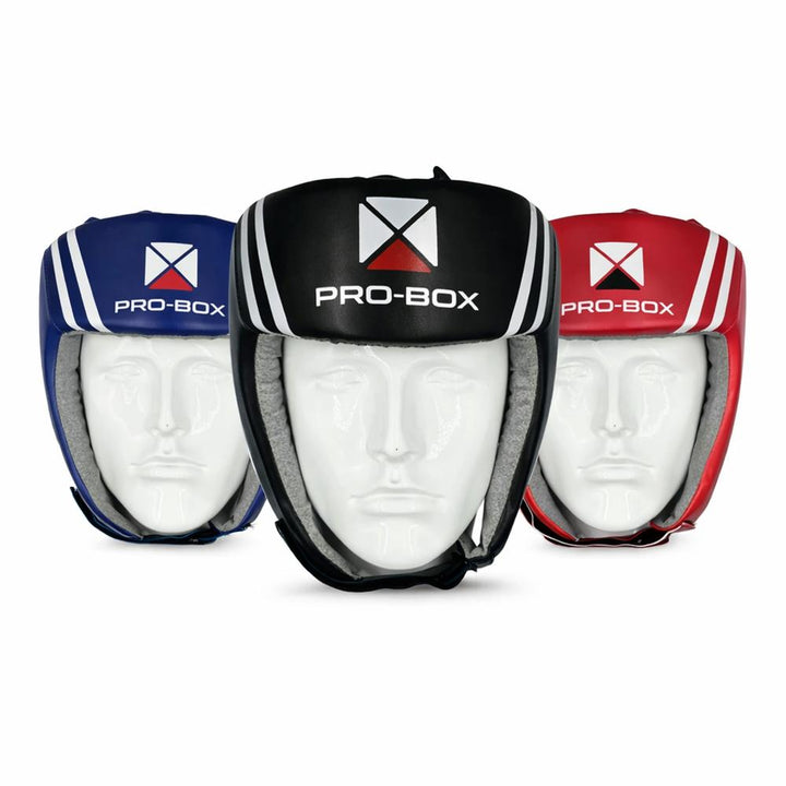 Pro-Box PU Essential Boxing Headguard-Pro Box