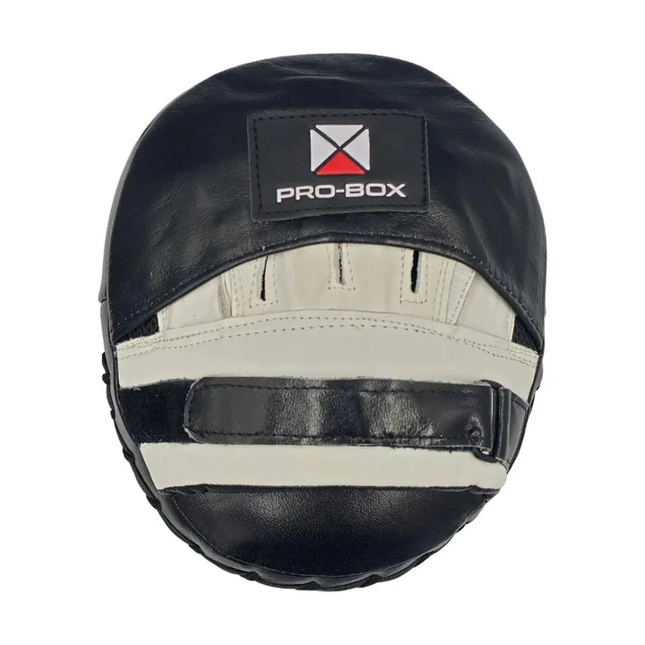 Pro Box Leather Air Pads - Black/White-Pro Box