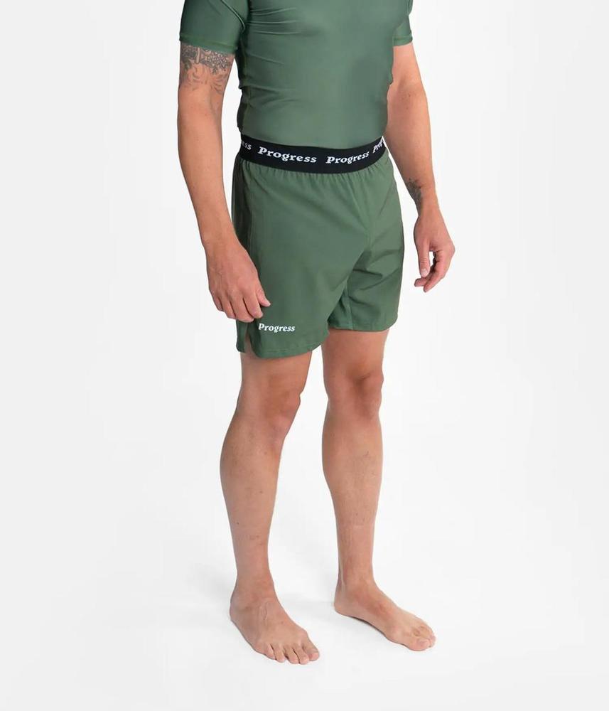 Progress Academy Board Shorts - Khaki-Progress BJJ