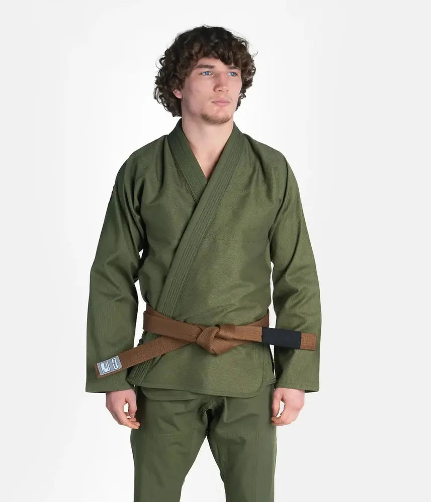 Progress Adults Academy Gi - Forest Green-Progress BJJ
