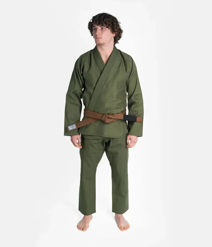 Progress Adults Academy Gi - Forest Green-Progress BJJ