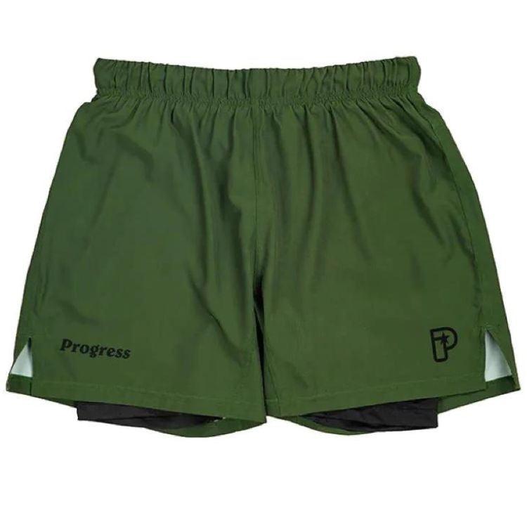 Progress Academy Hybrid BJJ Shorts - Khaki