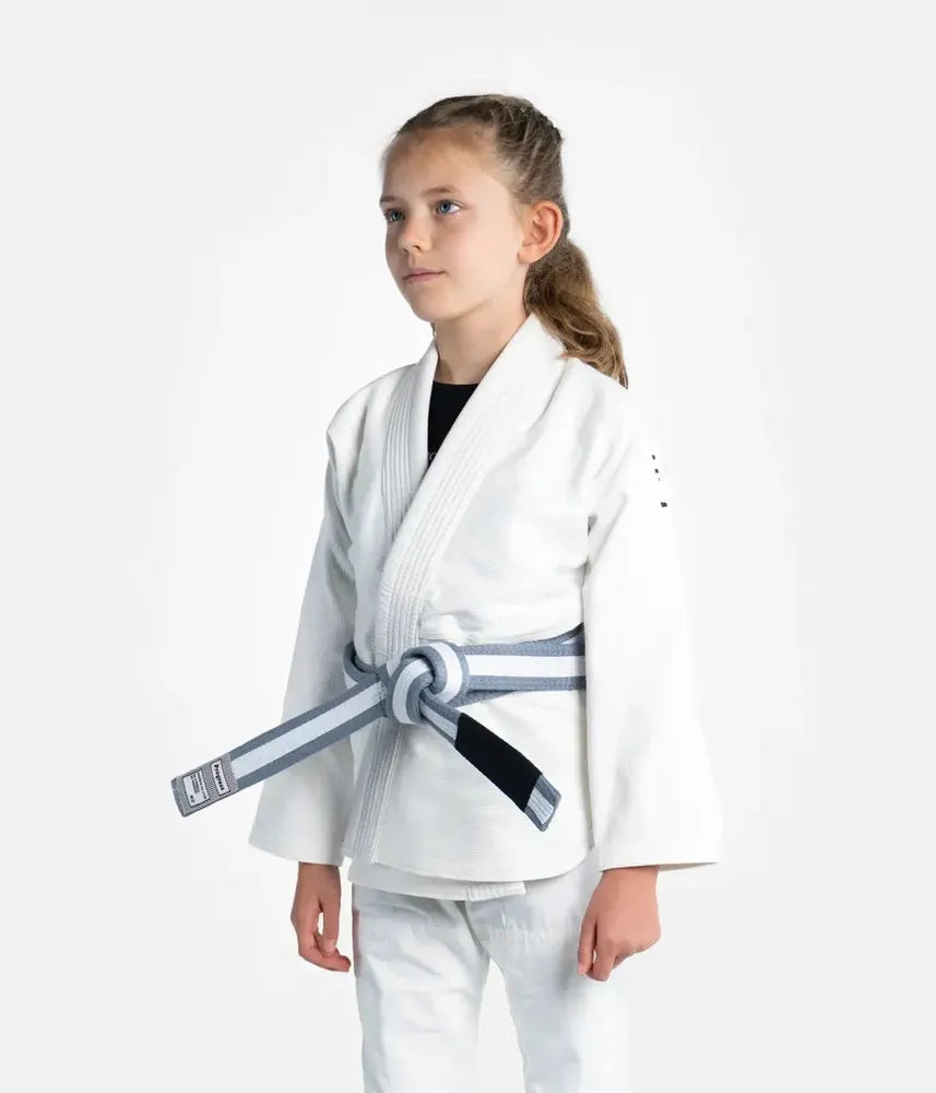 Progress Kids Academy Gi - White-Progress BJJ