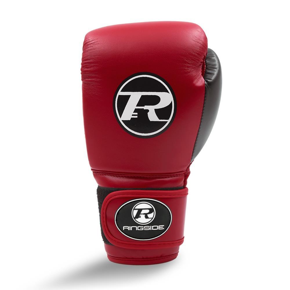 Ringside Junior PU Boxing Gloves - Red/Black