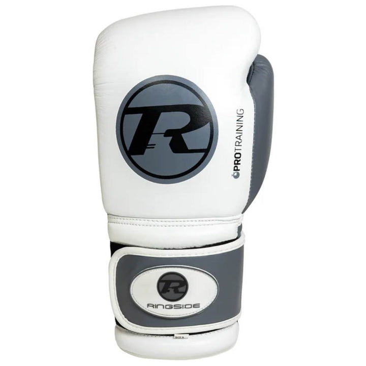 Ringside Pro Training G2 Boxing Gloves - White/Grey-Ringside Boxing
