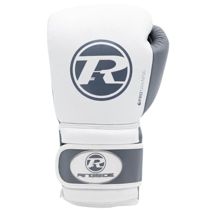 Ringside Pro Training G2 Boxing Gloves - White/Grey-Ringside Boxing