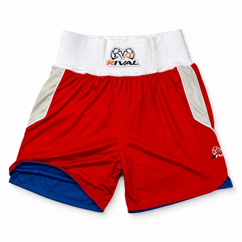 Rival Amateur Kids Reversible Fight Gear Shorts-Rival Boxing