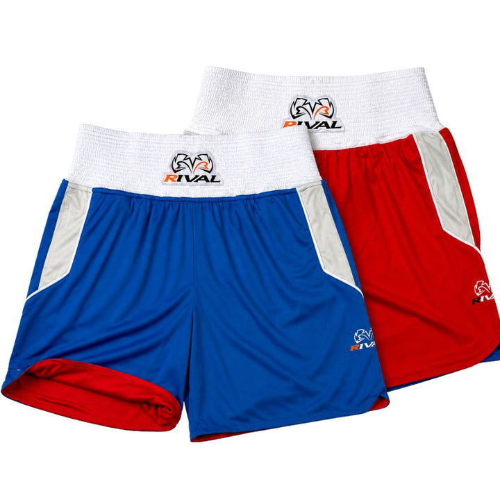 Rival Amateur Kids Reversible Fight Gear Shorts-Rival Boxing